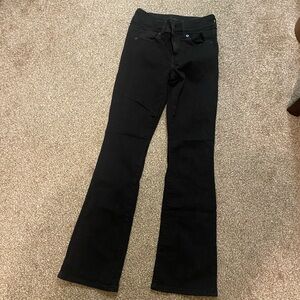 American Eagle Outfitters Black Flare Jeans